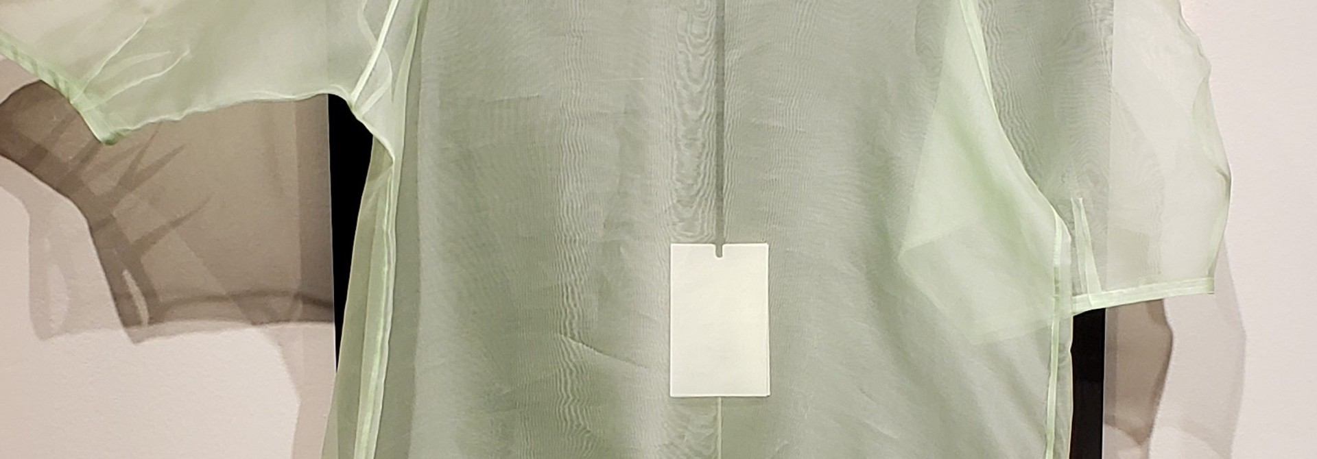 Silk Organza Top - Mint - Sz 2