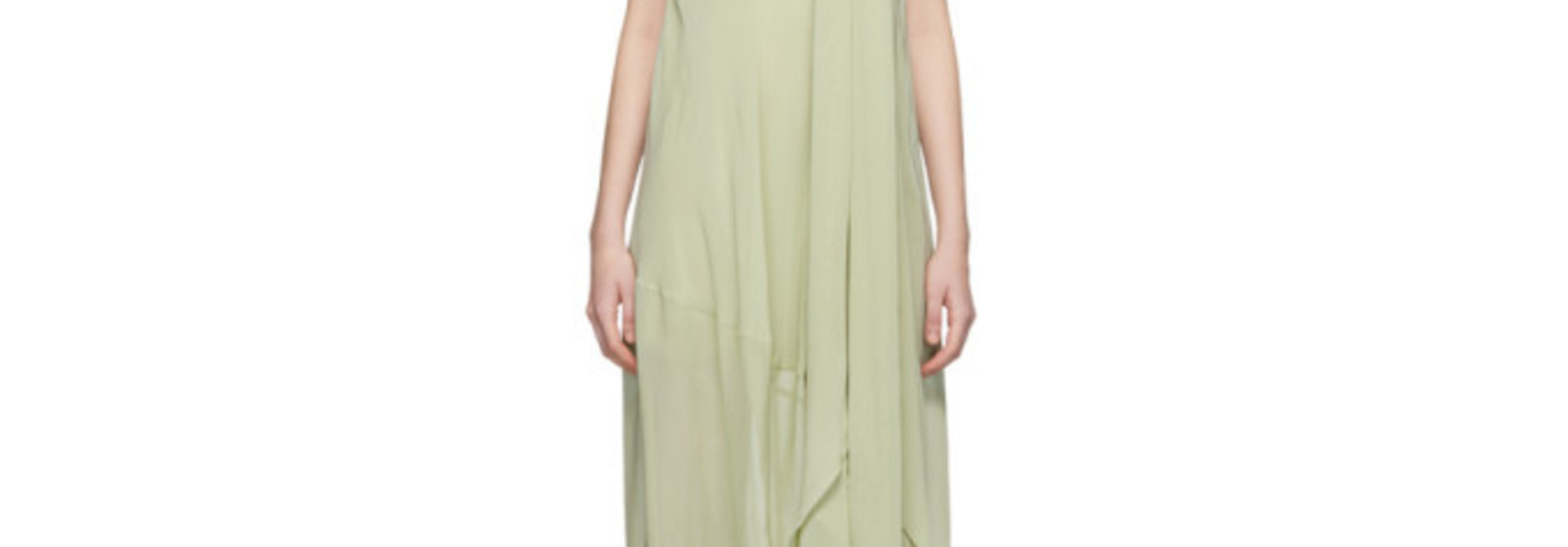Long Dress - Light Green - Sz 38