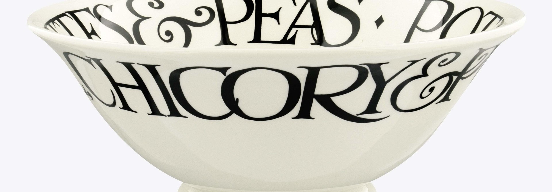 Serving Bowl - Black Toast - Medium