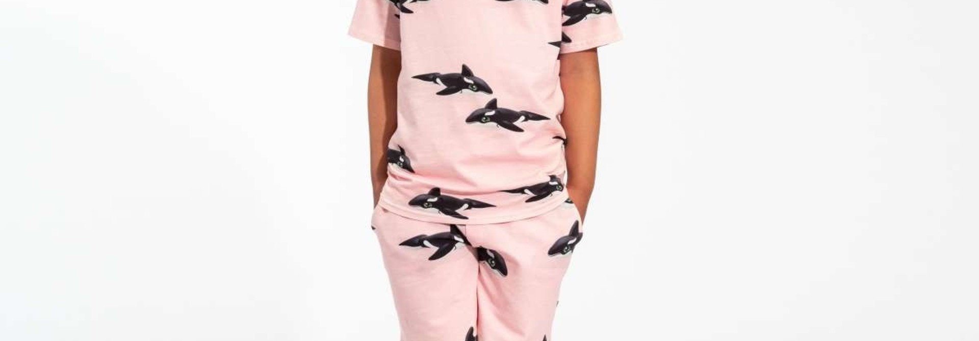 T-shirt + Short Set - Pink - Sz. 5/6