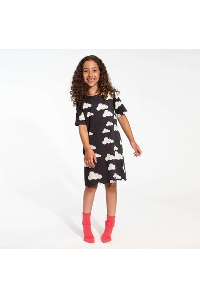 T- Shirt Dress - Cloud - Sz 11/12 yrs