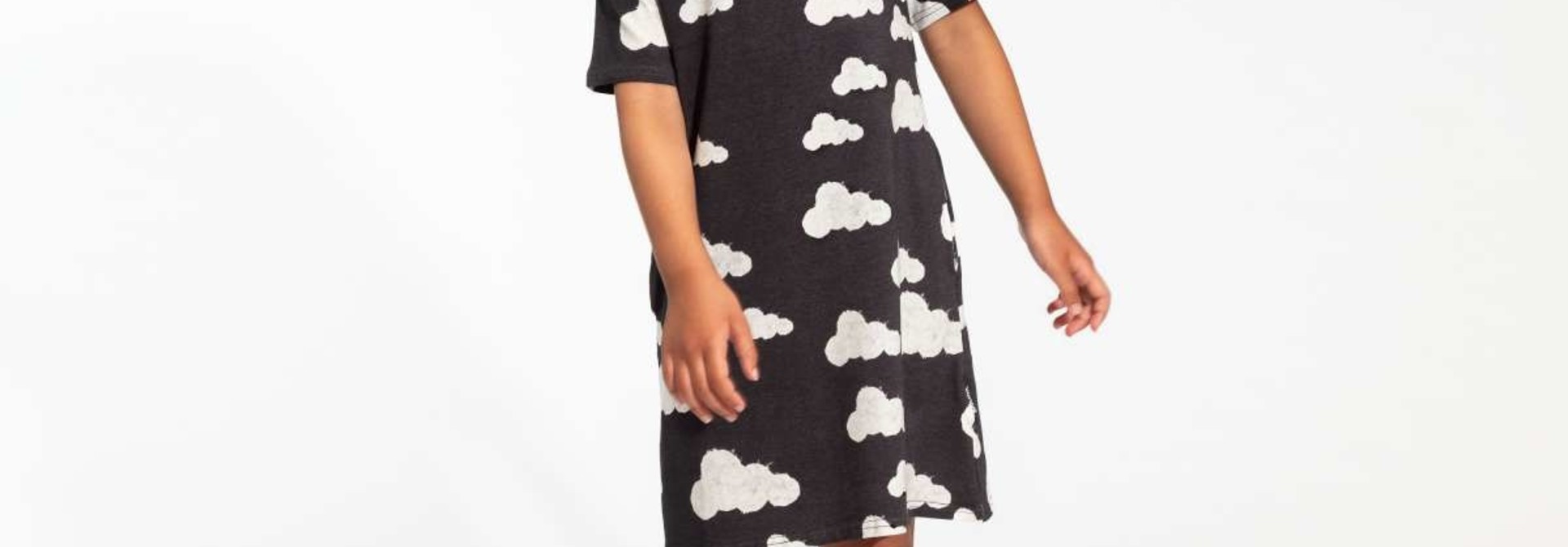 T- Shirt Dress - Cloud - Sz 7/8 yrs