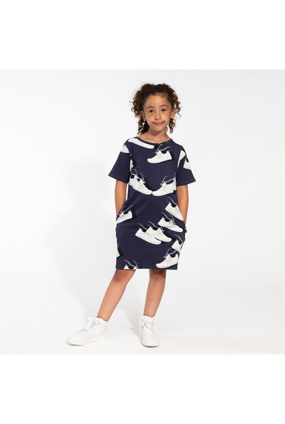 T- Shirt Dress - Sneaker - Sz 13/14 yrs