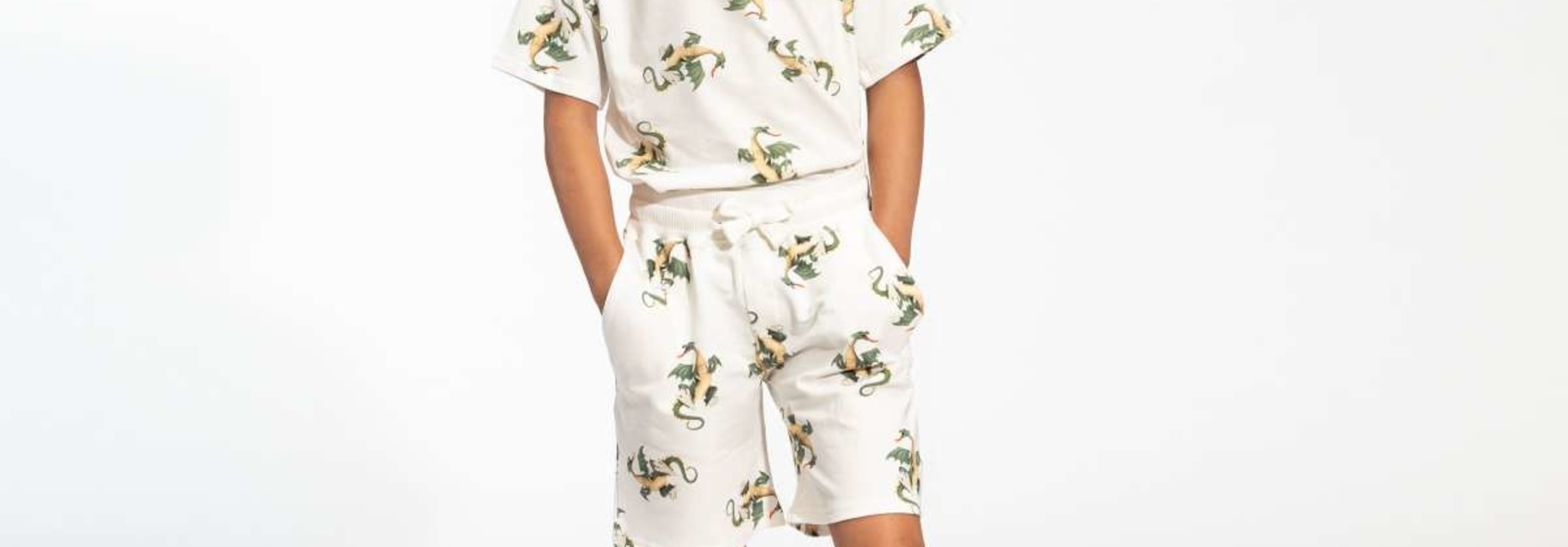 T-shirt + Short Set - Dragons - Sz. 13/14 yrs.