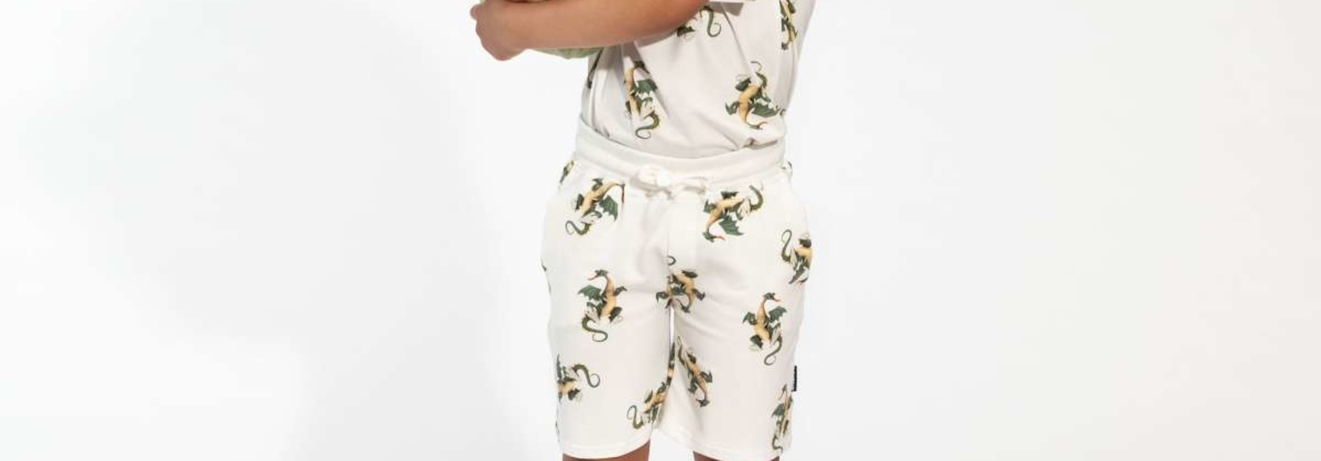 T-shirt + Short Set - Dragons - Sz. 11/12 yrs.