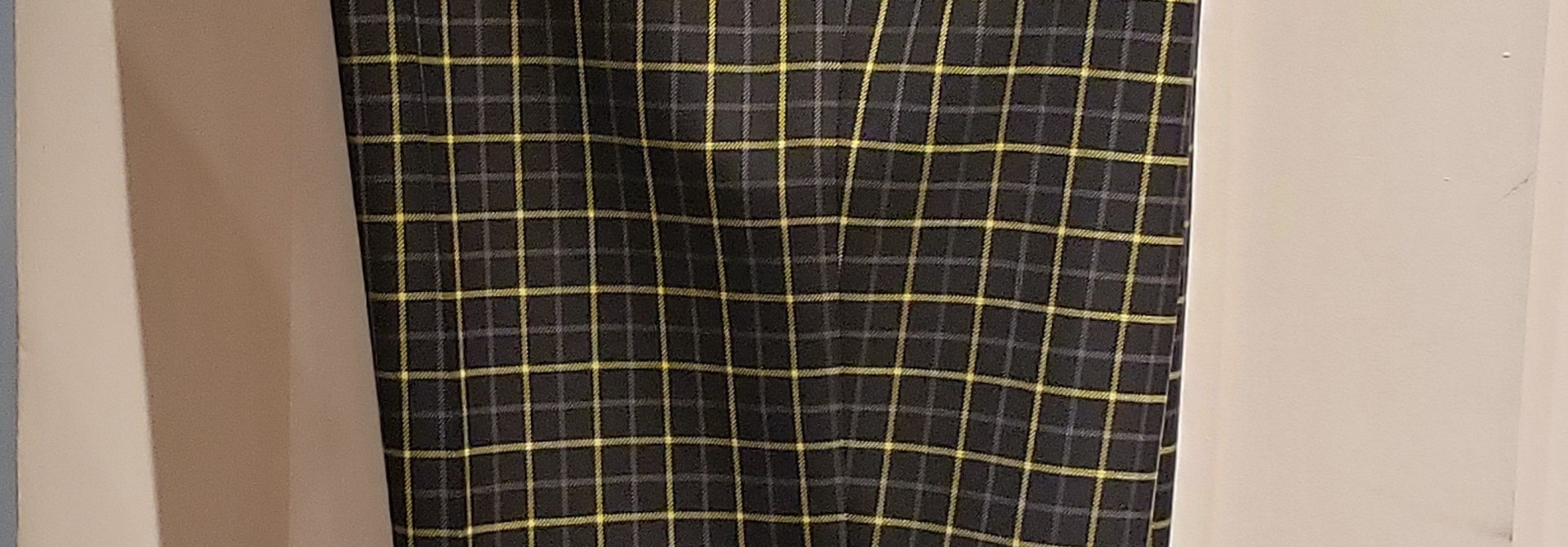 Pant - Yel Check - Sz 44