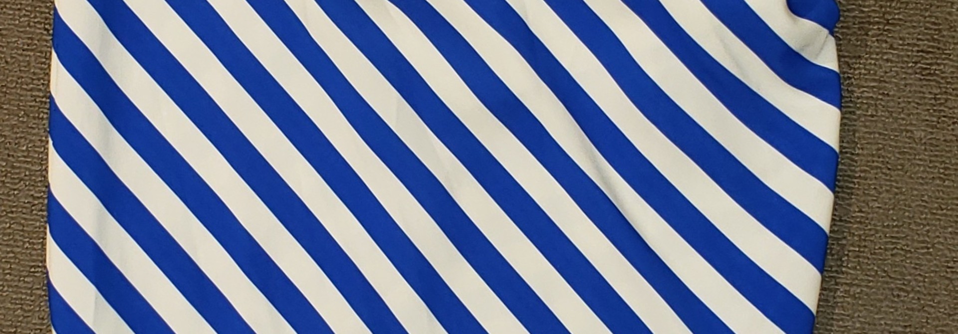 Skirt - Blu Stripe - Sz 38