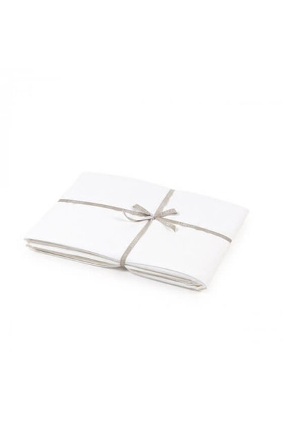 Flat Sheet Madison White - King