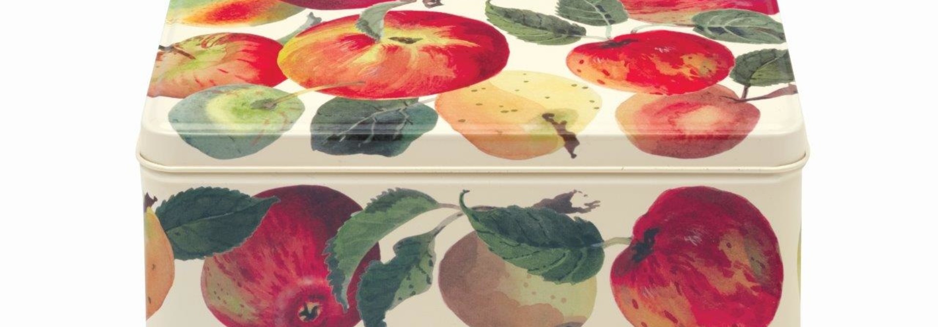 Rectangular Tin - Apples