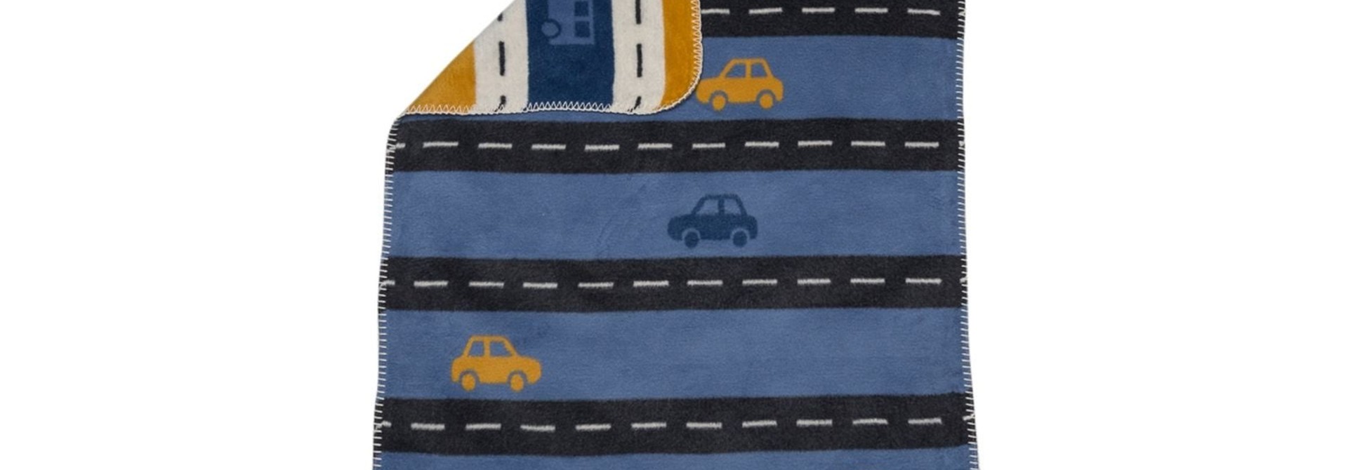 Blanket - Streets - Blue