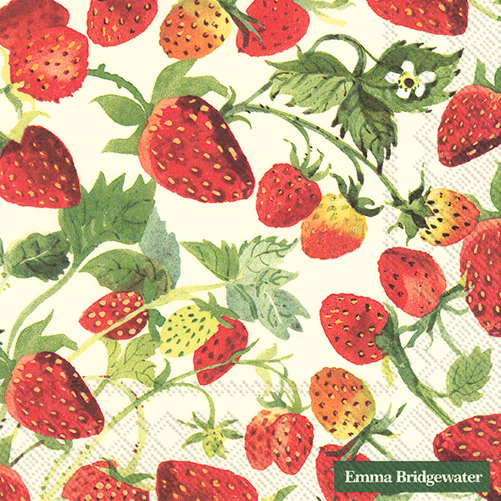 Tea Towel - Strawberries-1