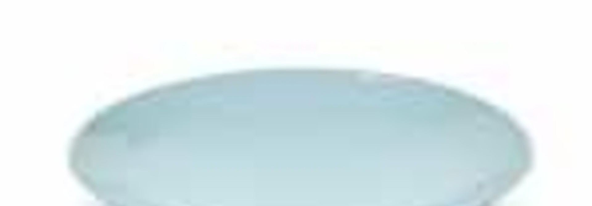 Plate - S. Pellegrino - Blue