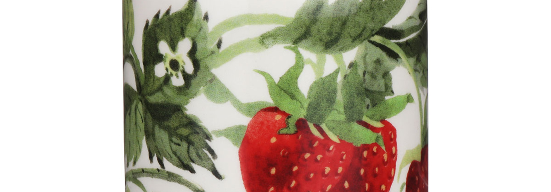 Jam Jar - Strawberries - w/Lid