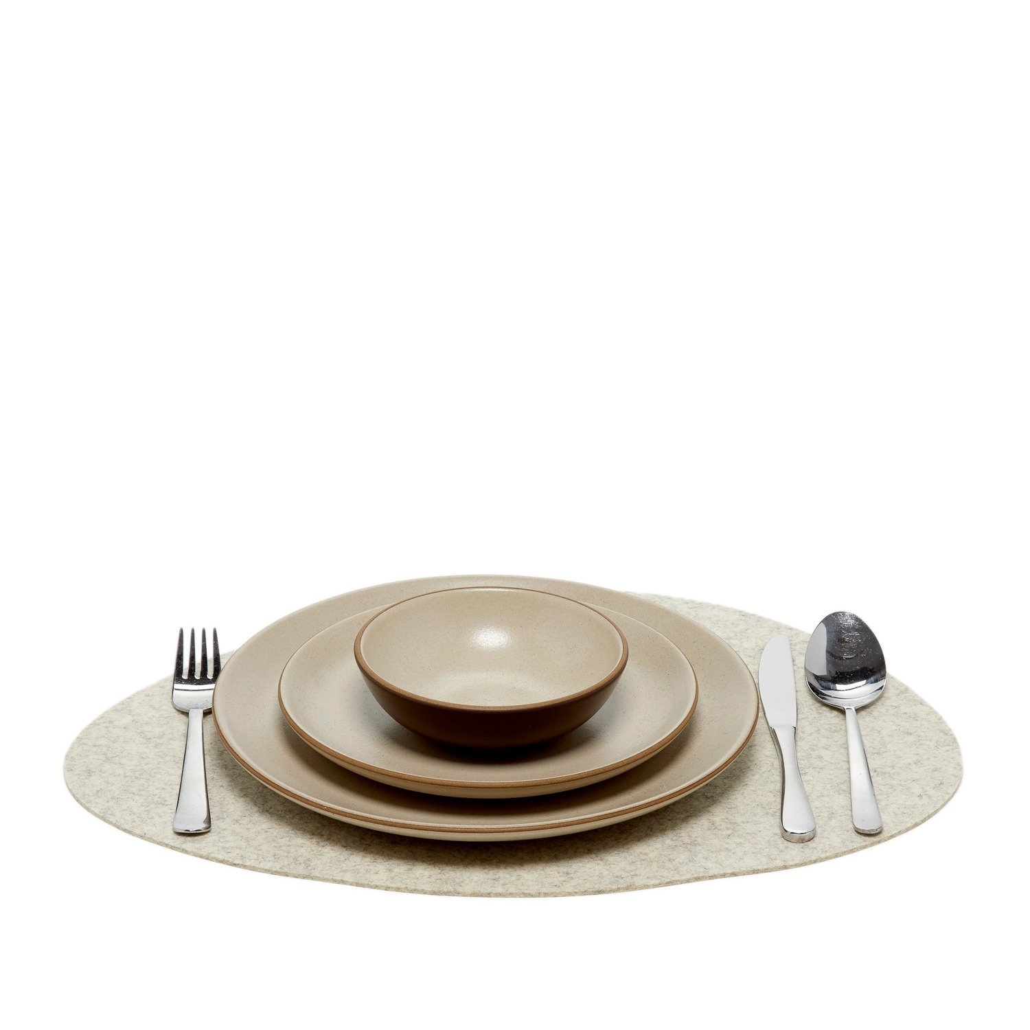 Placemat - Stone - White Heather-2