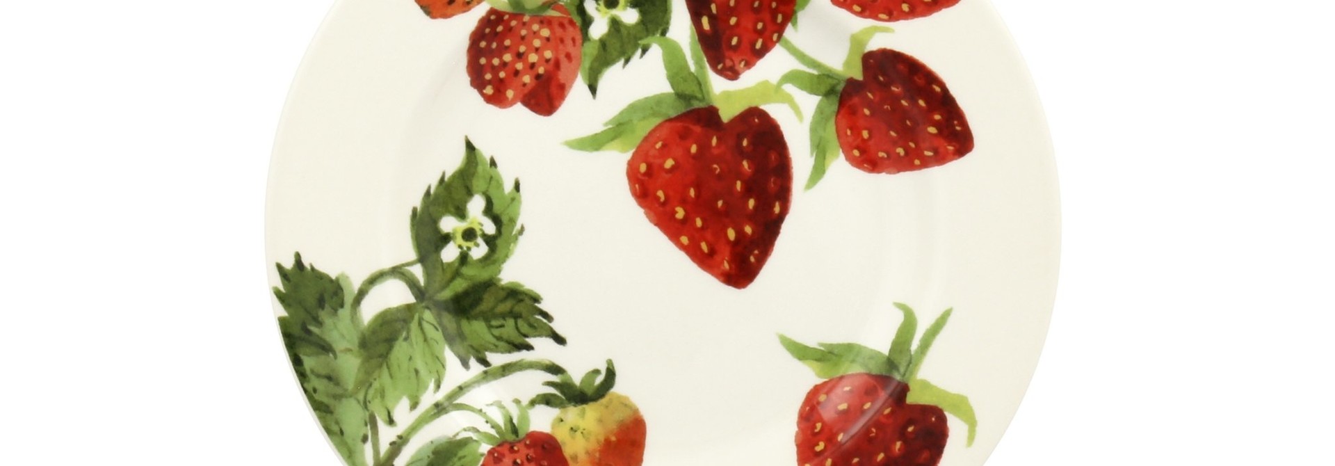 Plate - Strawberries