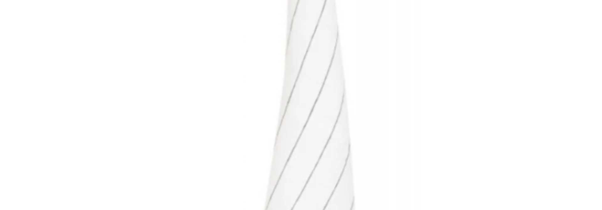Tea-Towel - Calvi - White w/stripe