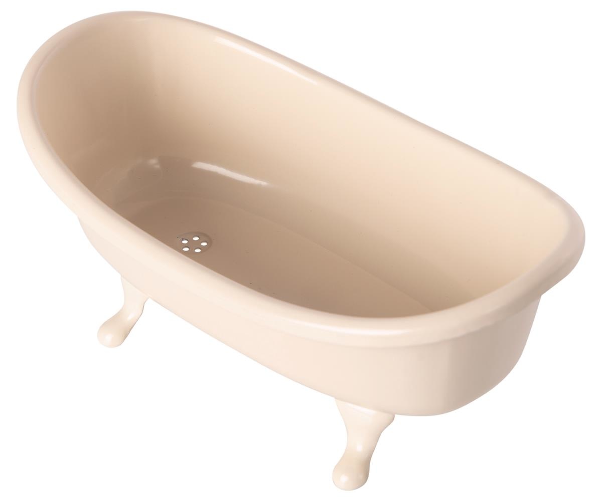 Maileg 0109 Mini Bath Tub Bacci S, Small Mini Plastic Bathtub