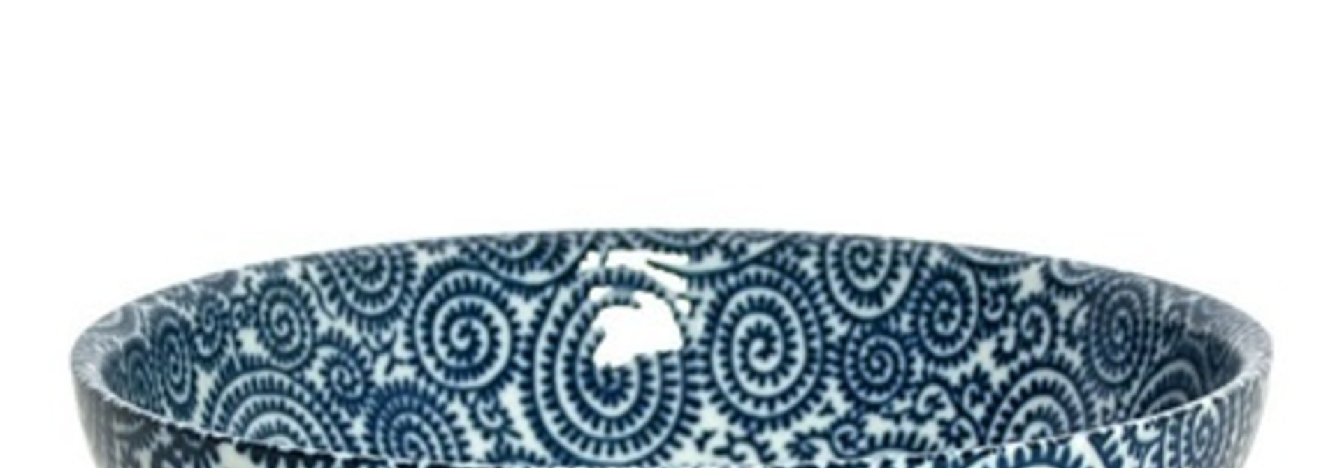 Bowl - Blue Vines