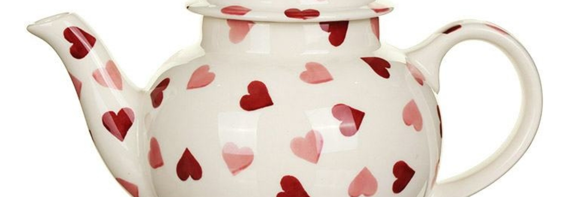 Teapot - 4 Mug - Hearts