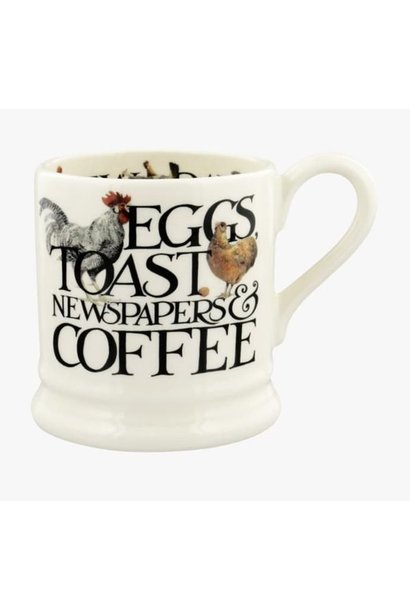Eggs & Toast 1/2 Pint Mug