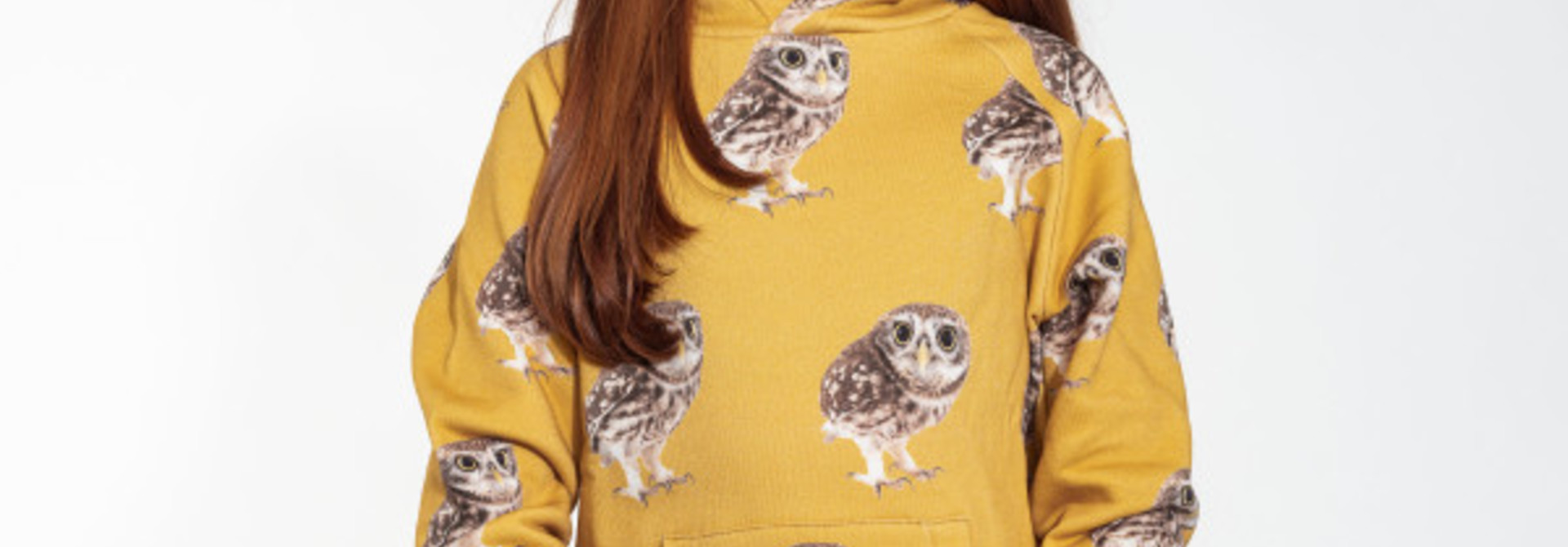 Hoodie - Owl - Sz. 13/14