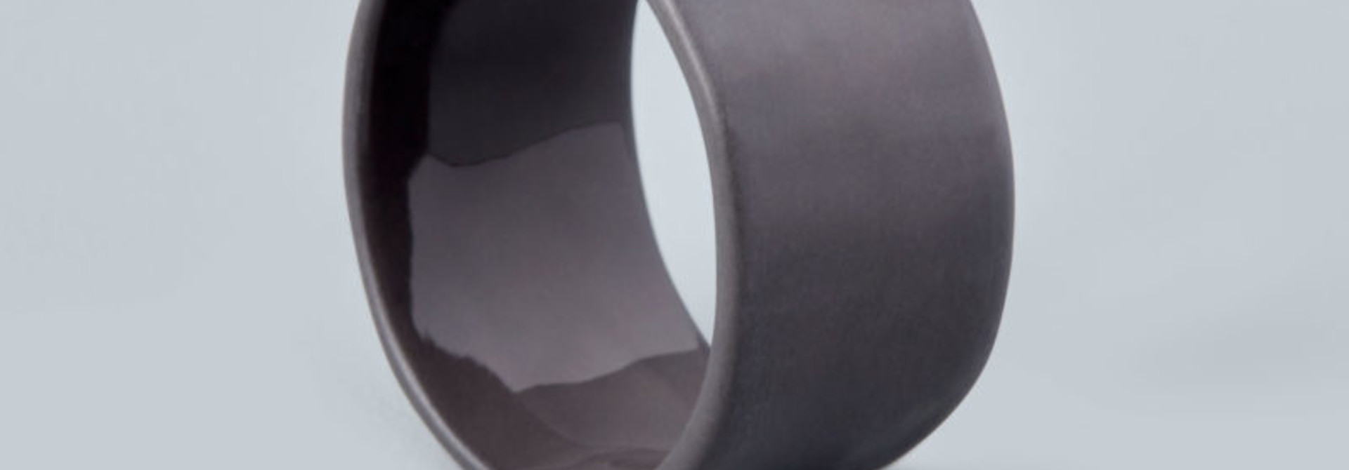 Stoneware Napkin Ring, Slate
