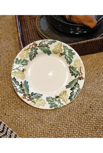 Oak Leaves 8.5" Lunch Plate