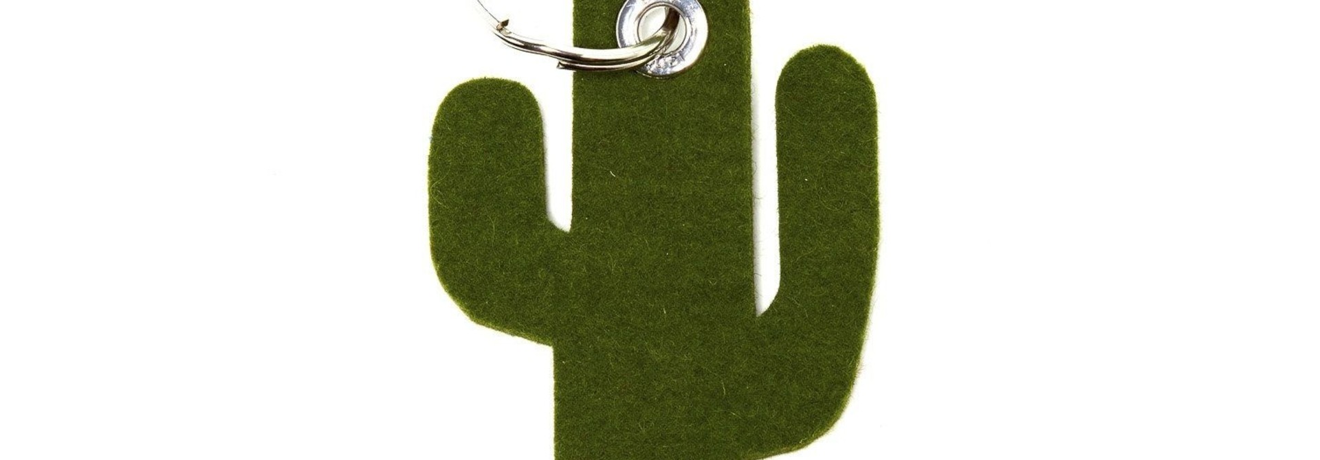 Key Fob -Cactus - Loden Green