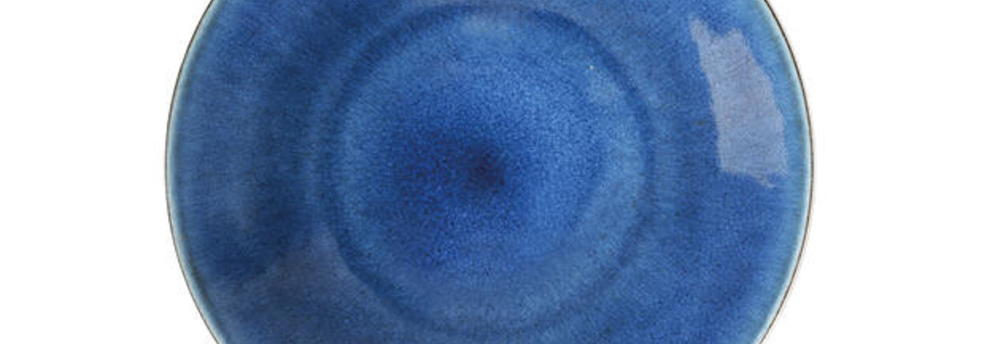 Dessert Plate - Tourron - Blue Linen