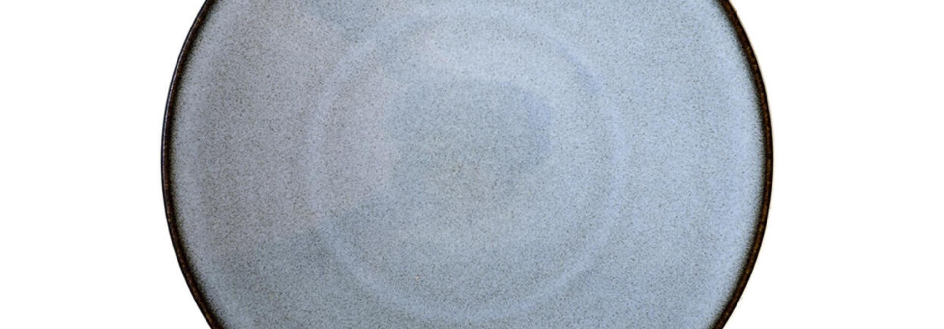 Dessert Plate - Tourron - Blue/Grey