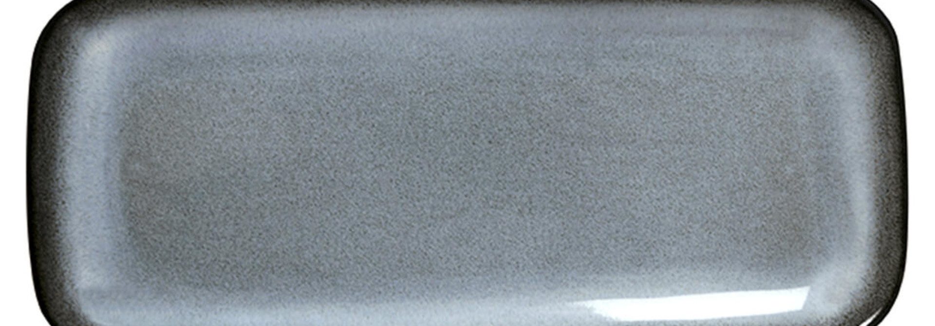 Cake/Serving Dish - Tourron - Blue/Grey