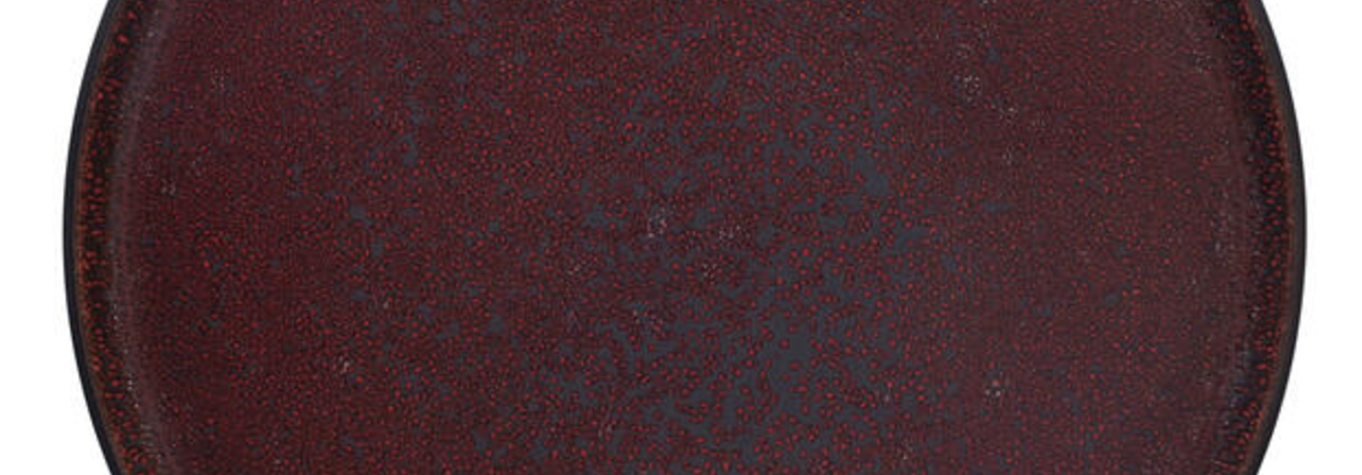 Plate - Tout Simple - XL - Rouge Cinnebar