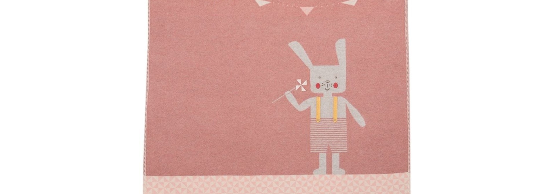 Baby Blanket - Bunny - Rouge