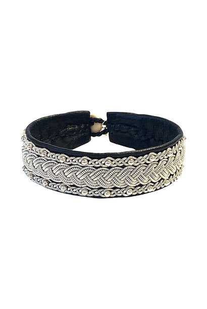 Bracelet - Teresa - Black/Silver