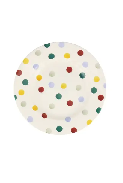Polka Dot 8.5" Lunch Plate