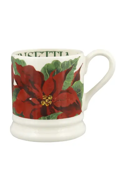 EB POINSETTIA  MUG