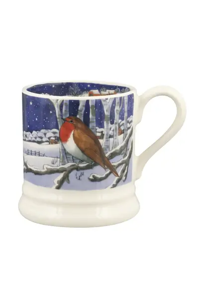 Midnight Robin 1/2 Pint Mug