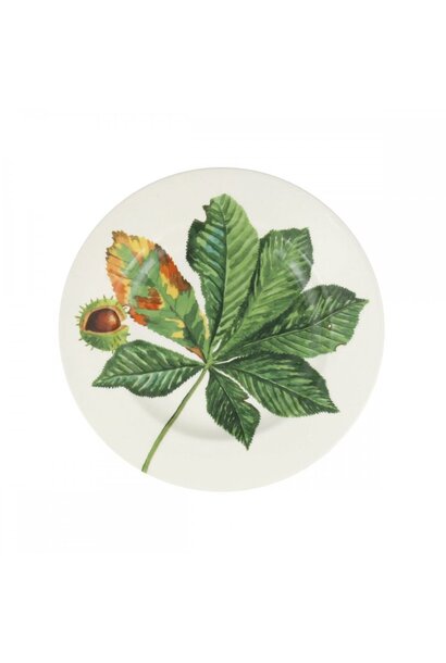 Horse Chestnut & Conker 8.5" Lunch Plate