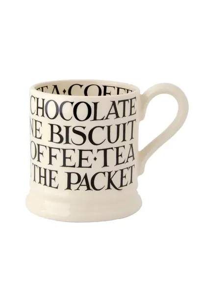 Black Toast 1/2 Pint Mug