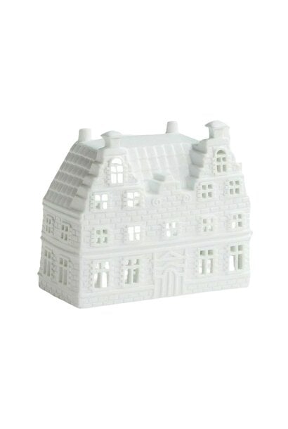 Porcelain 'Canal House' Tea Light Holder