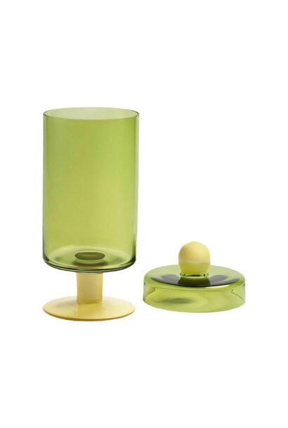 Jar Duo Tall Green