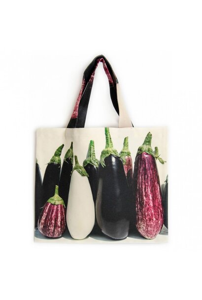 Aubergine Small Tote Bag