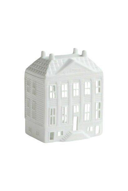 Porcelain 'Mansion' Tea Light Holder