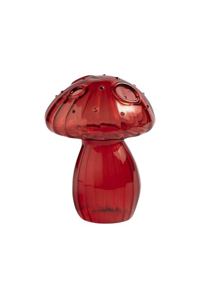 Mini Vase Mushroom Red