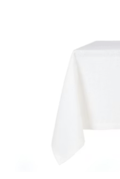 Tablecloth - Riverside - Optic White - Round - 70"