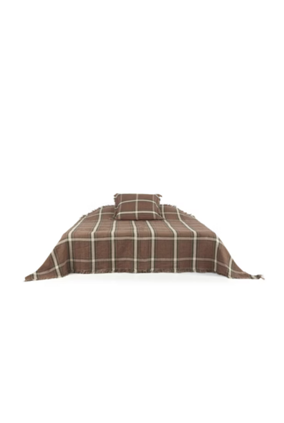 Coverlet - Rowan Check - 110" x 91"