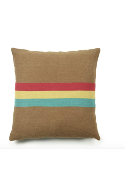 Cushion Cover - Manitoba - Multi Stripe - 25" x 25"