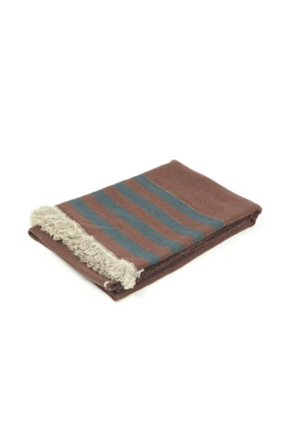 Throw - Juniper - Leather