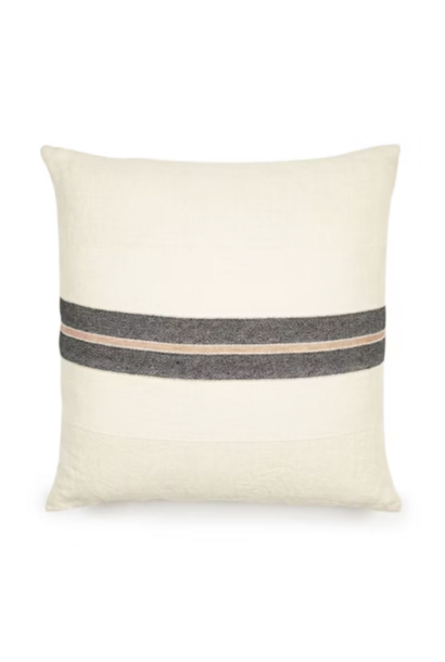 Cushion Cover - Patagonian - Black Stripe - 25"x 25"