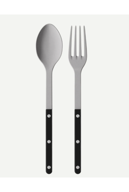 2-Piece Serving Set - Bistro - Black